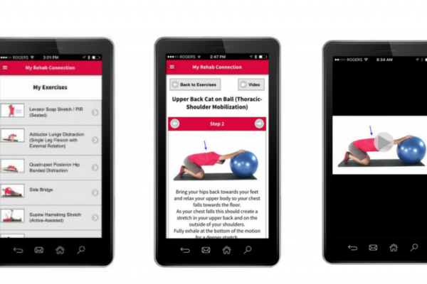 Apps for Rehabilitation Exercises-